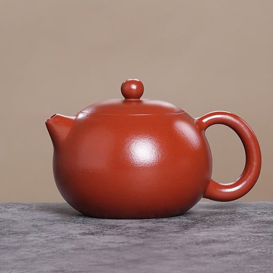 Classic Red Zisha Kettle - Aesthetic and Functional Tea Ware