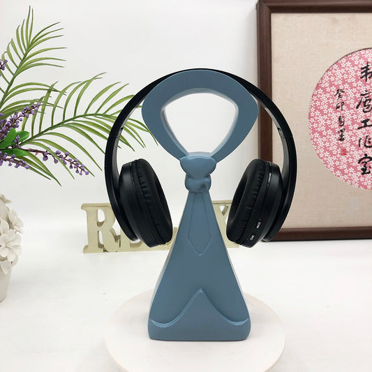 Stylish Blue Resin Headphone Stand - Modern and Functional