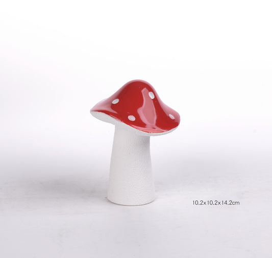 Cute  Mushroom House Decor, Ceramic Material, Adorable Home Decor Gift